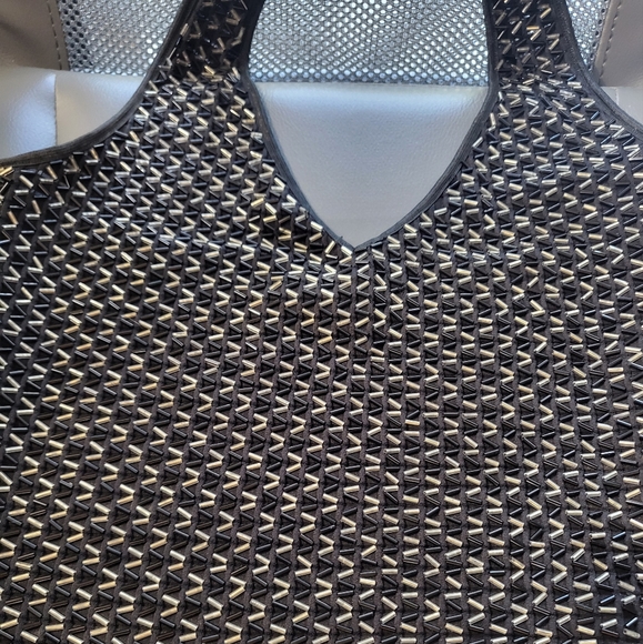 Vintage CACHE Spandex halter top - Perfect Condition - HAND BEADED 💥 - Picture 2 of 8